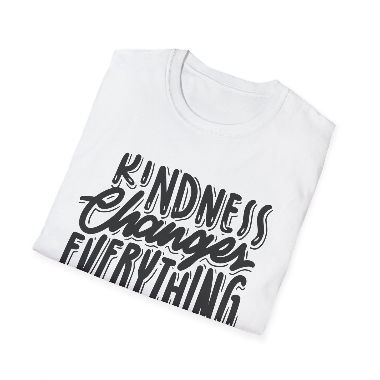 Kindness Changes Everything T-Shirt, Unisex Softstyle Tee