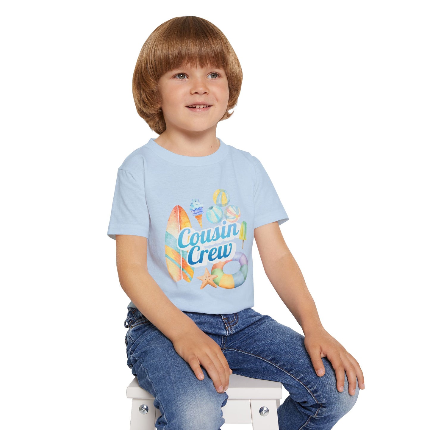 Cousin Crew Toddler T-shirt, Summer Shirt, Kids Vacation Tee, Mini Collection