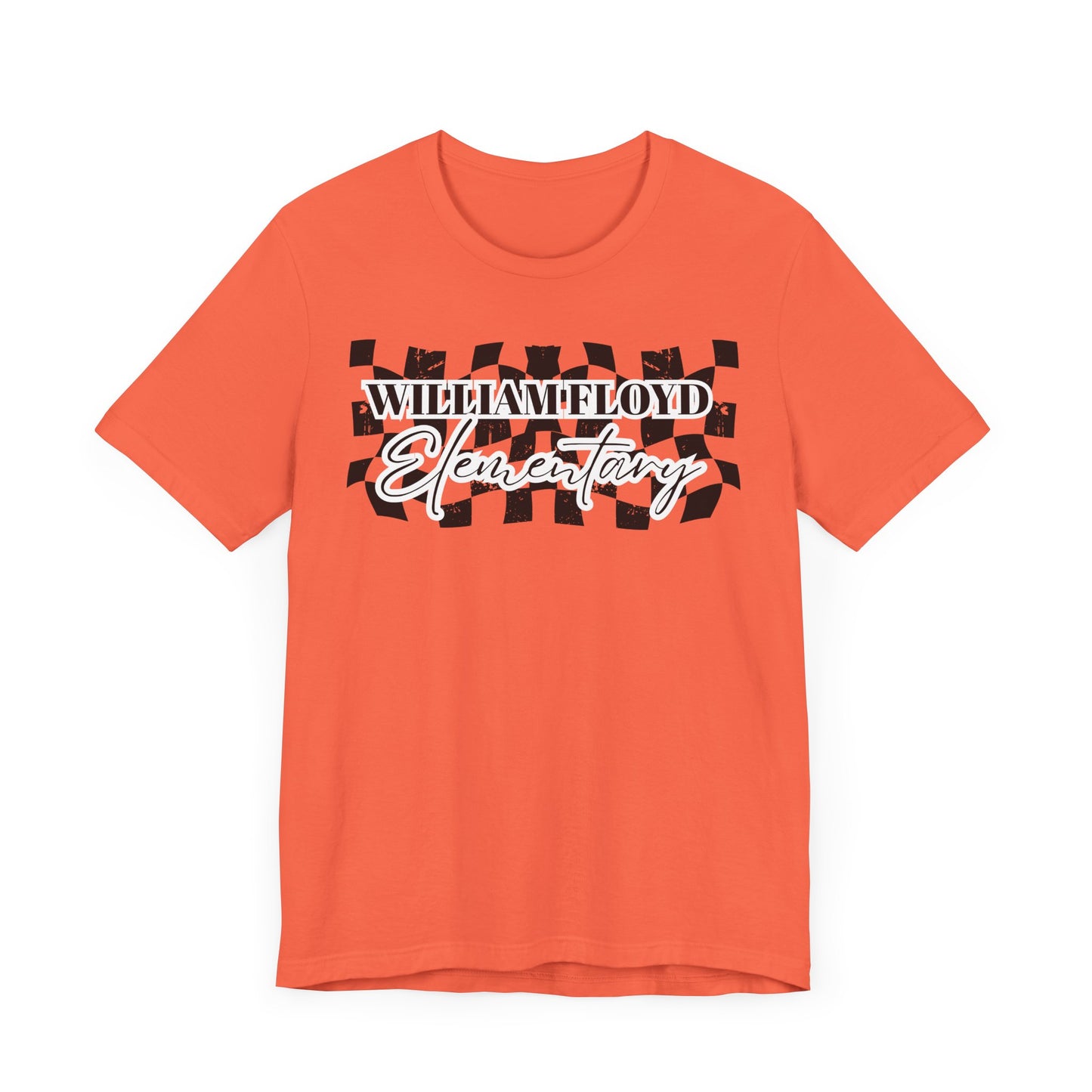 WFE Checkered Logo Unisex Jersey Tee
