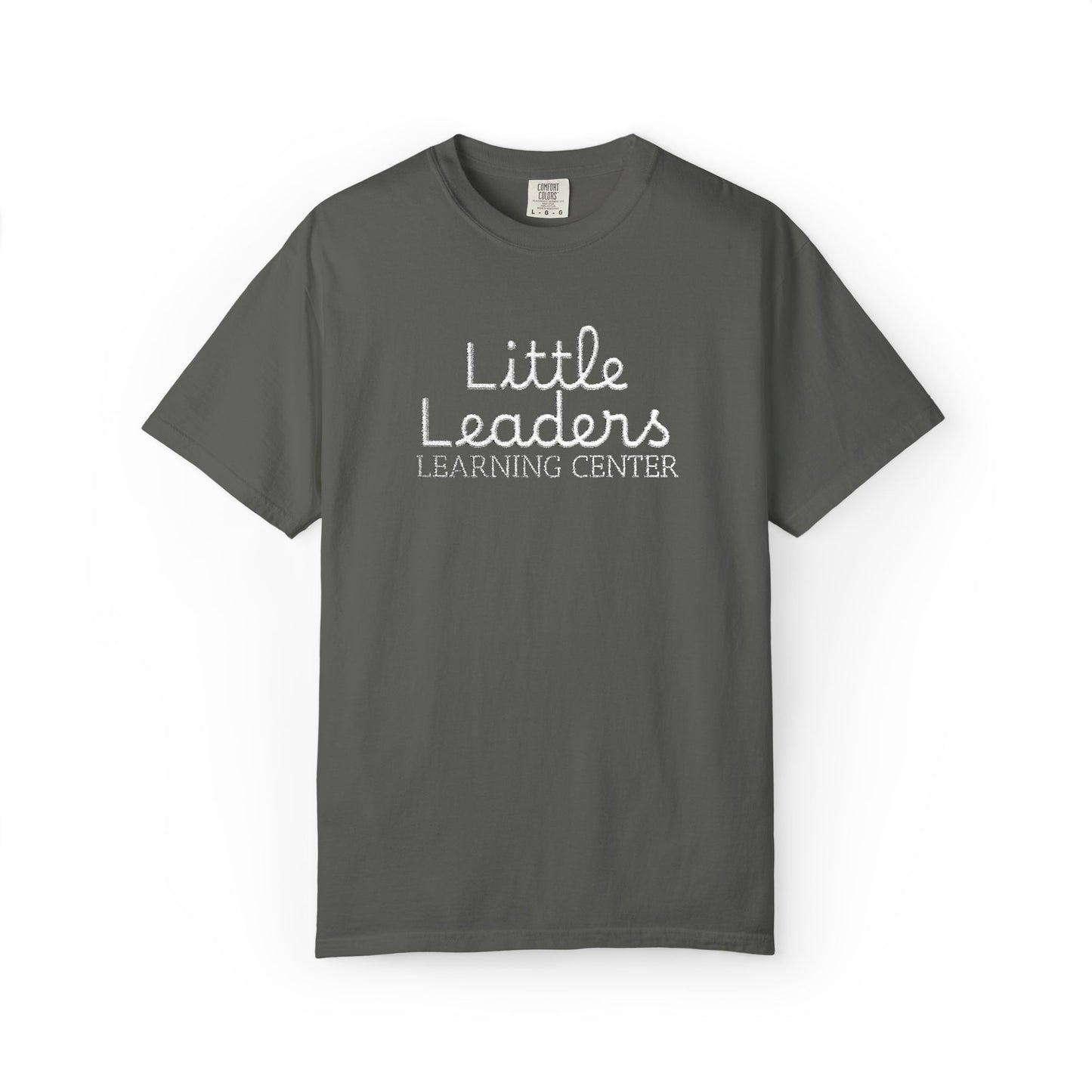 Little Leaders Full Embroidered Unisex Garment-Dyed T-Shirt