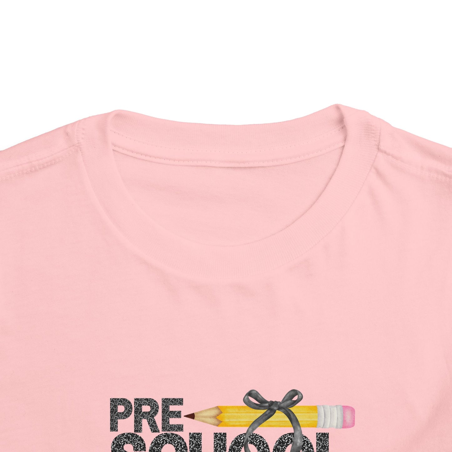 Preschool Girl Toddler Tee- Personalized - Back to School Shirt for Kids