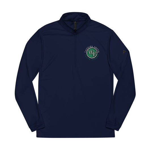 Tangier Smith- adidas® Embroidered Quarter-Zip Pullover - Stylish Athletic Wear for All Seasons
