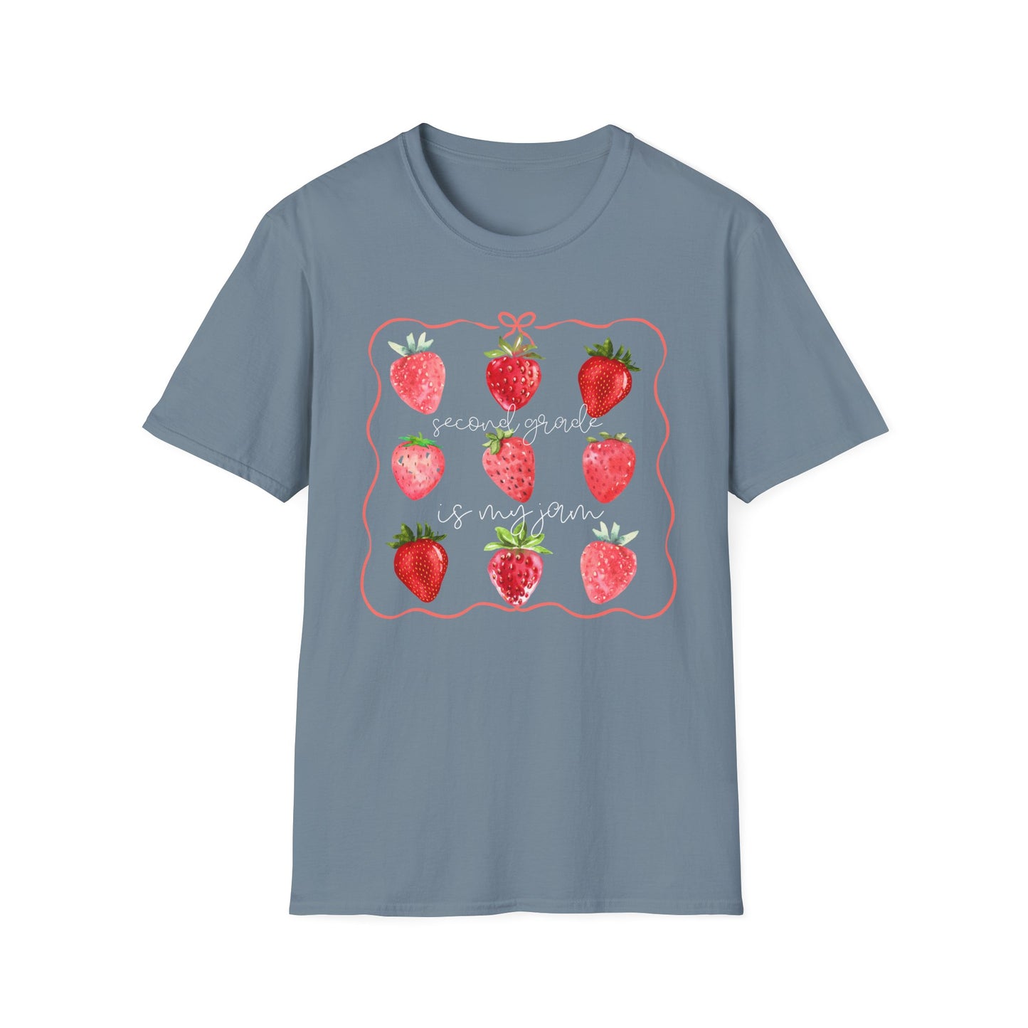 2nd Grade is my Jam- Unisex Softstyle T-Shirt- Back to School