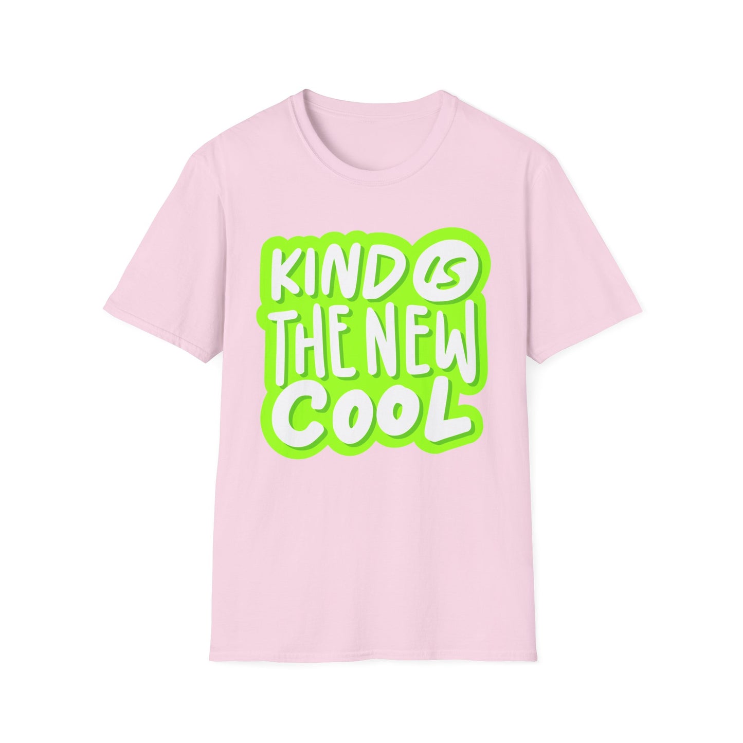 Kind is the New Cool Kindness T-Shirt, Unisex Softstyle Tee