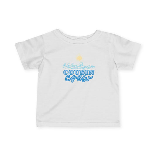 Cousin Crew Infant Tee, Cute Baby T-Shirt, Summer Vibes- Mini Collection