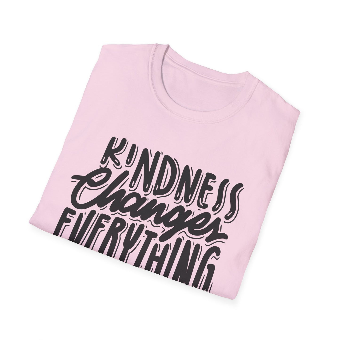 Kindness Changes Everything T-Shirt, Unisex Softstyle Tee