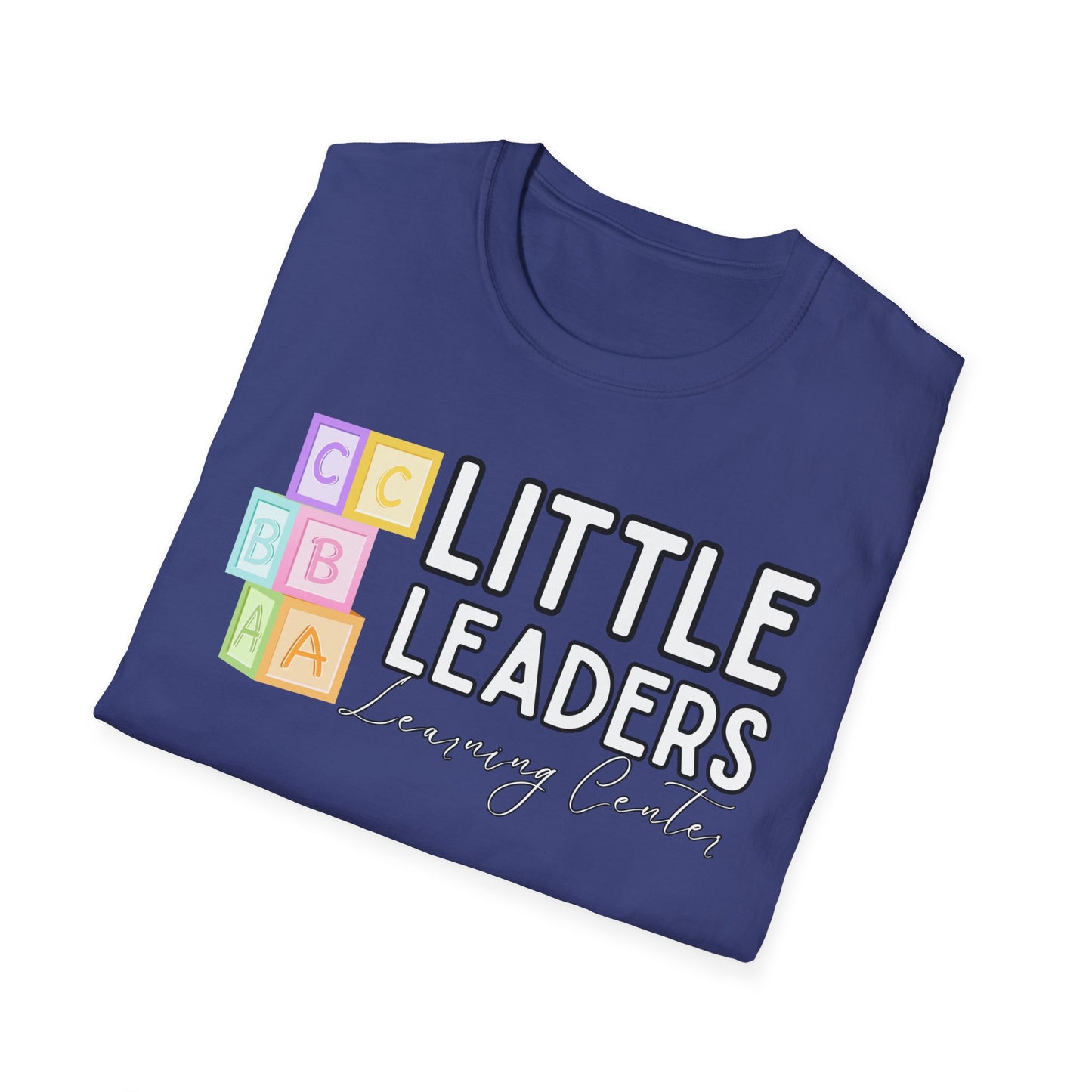 Little Leaders w/ Blocks Design Unisex T-Shirt