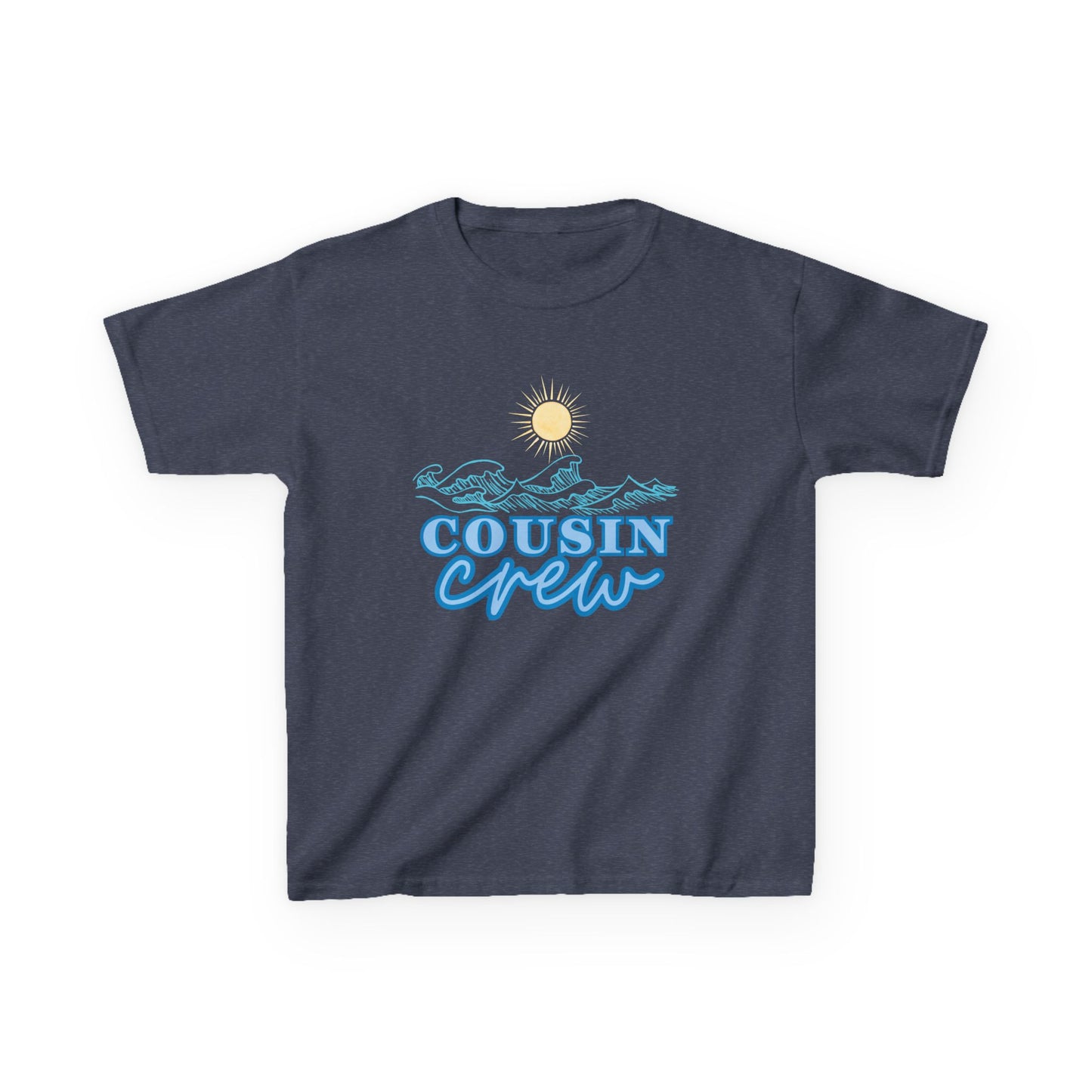 Cool Cousin Crew Kids Tee - Summer Fun, Family Gatherings, Beach Days, Mini Collection