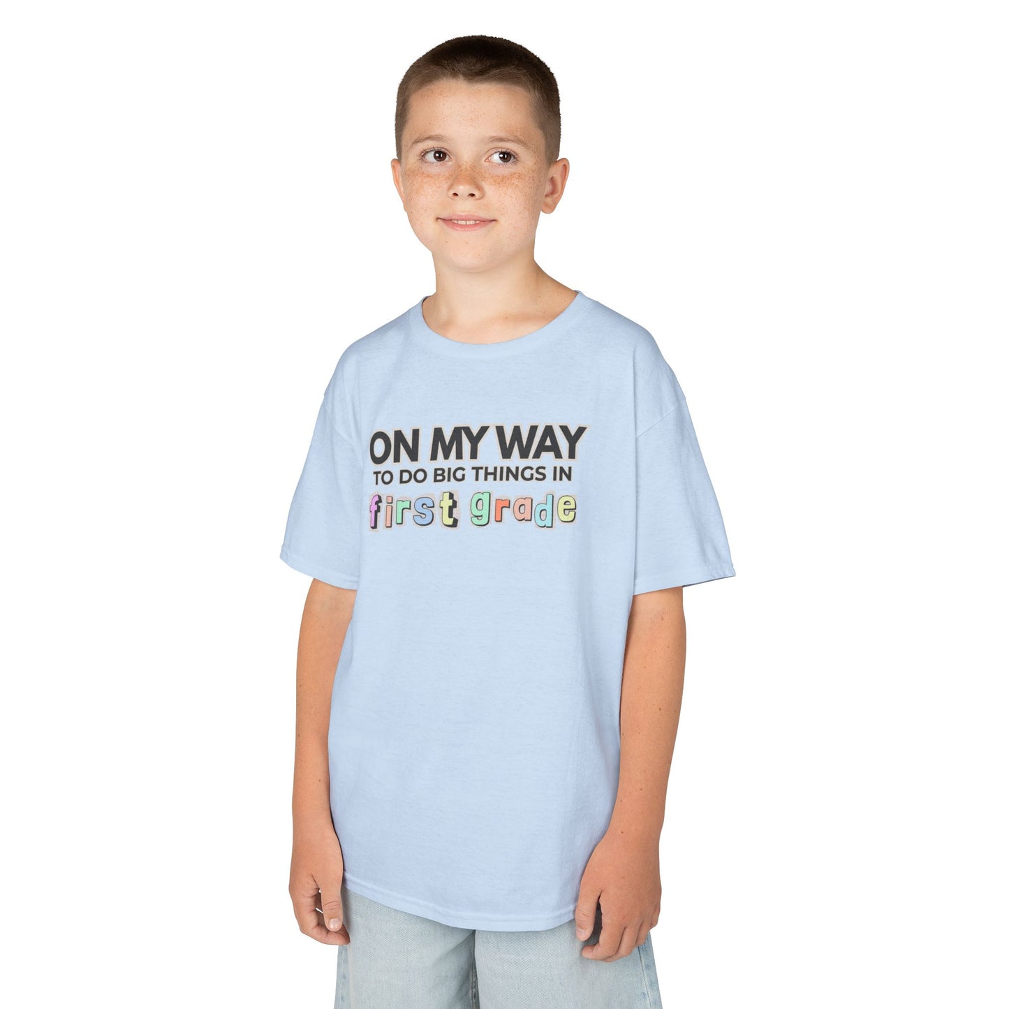 Big Things in 1st Grade- Kids Back to School Shirt