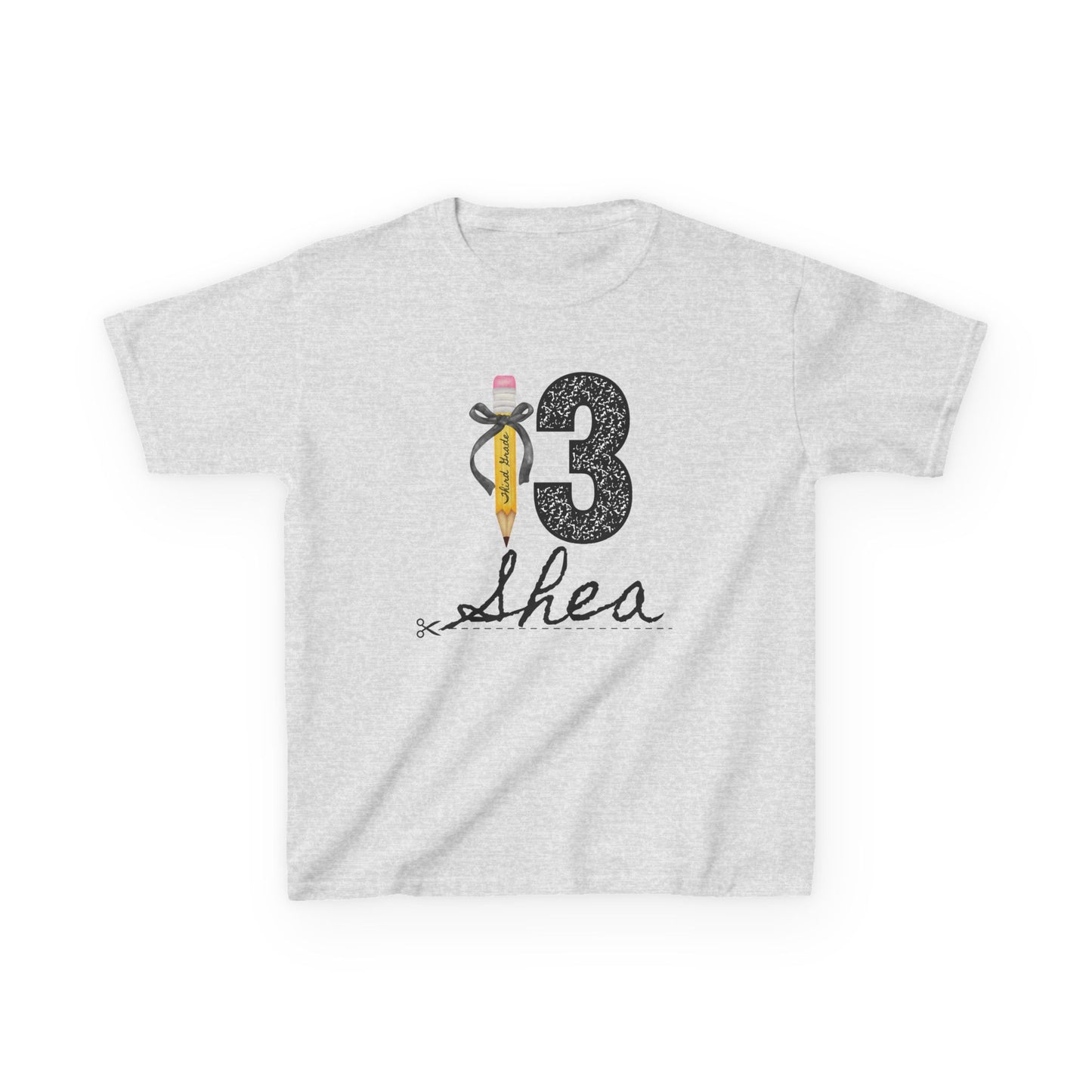3rd Grade- Personalized Kids Tee - Back to School
