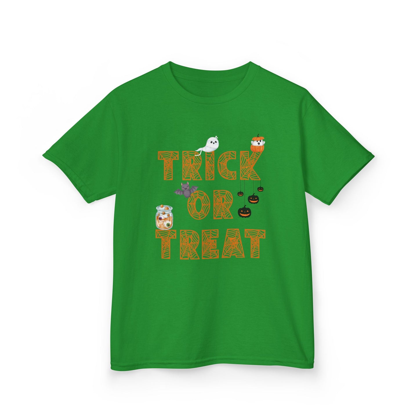 Trick or Treat Kids Tee, Halloween Shirt for Kids