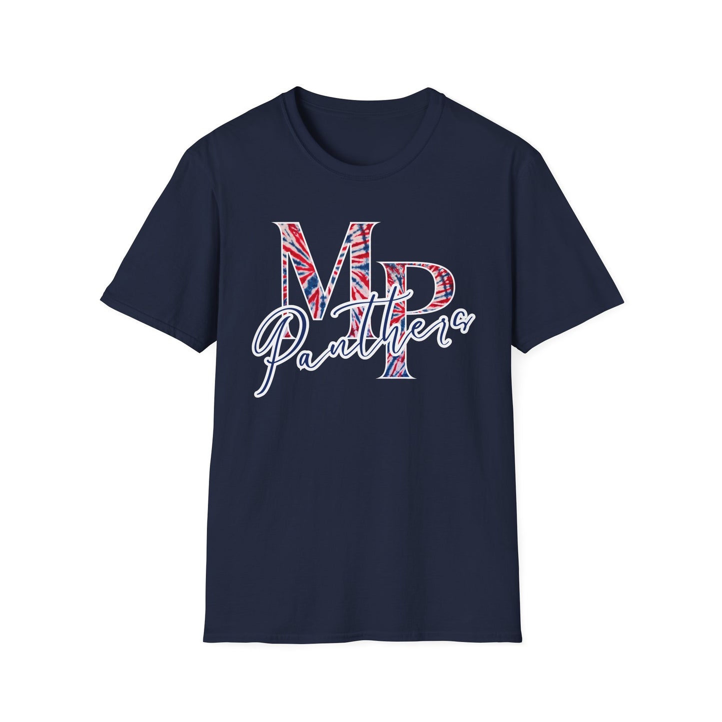 Miller Place Panther Tie Dye Unisex Graphic T-Shirt