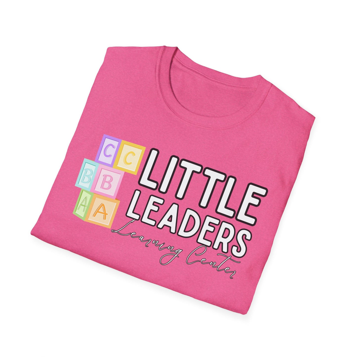 Little Leaders w/ Blocks Design Unisex T-Shirt