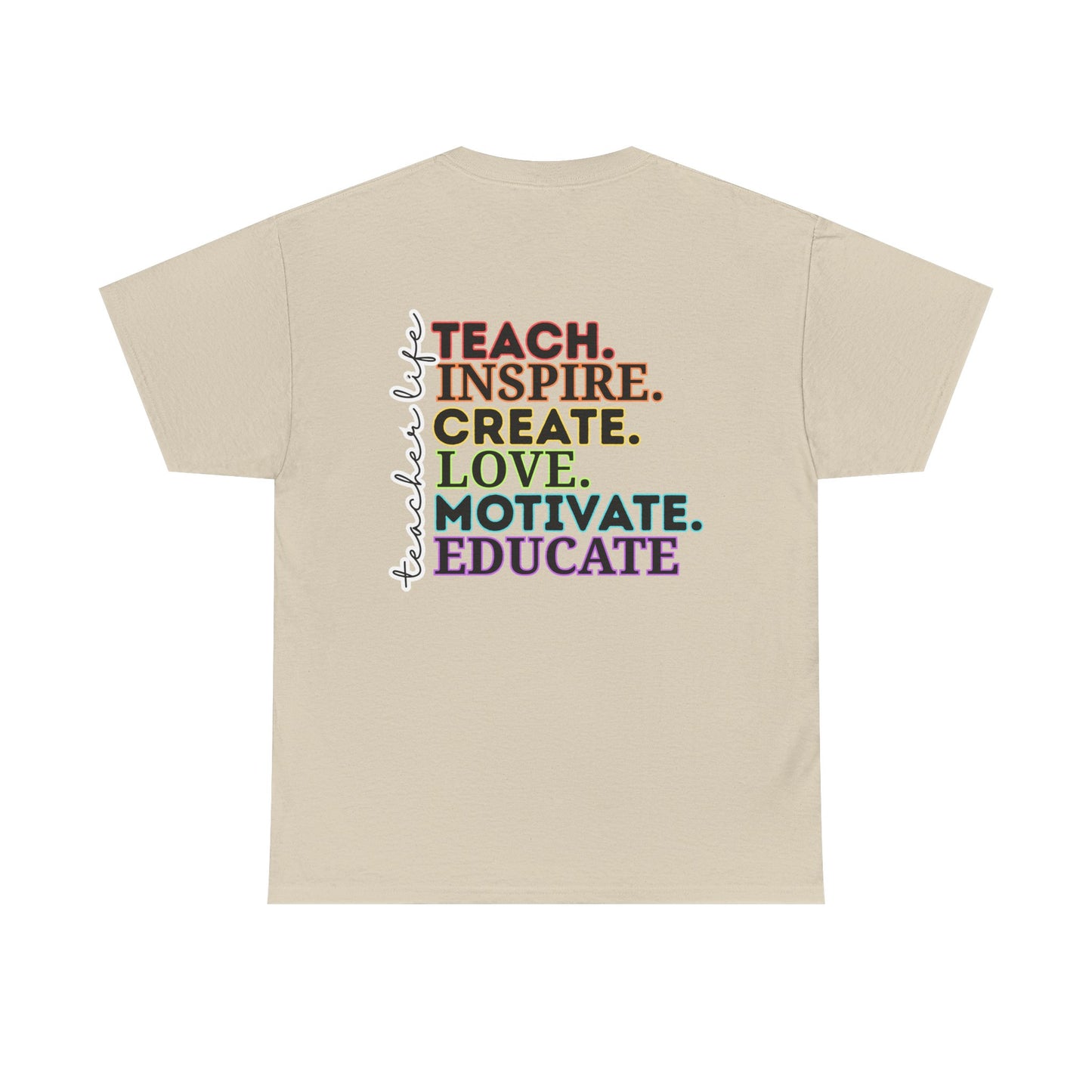 Teacher Tee - 5th Grade Teacher Unisex Heavy Cotton Tee