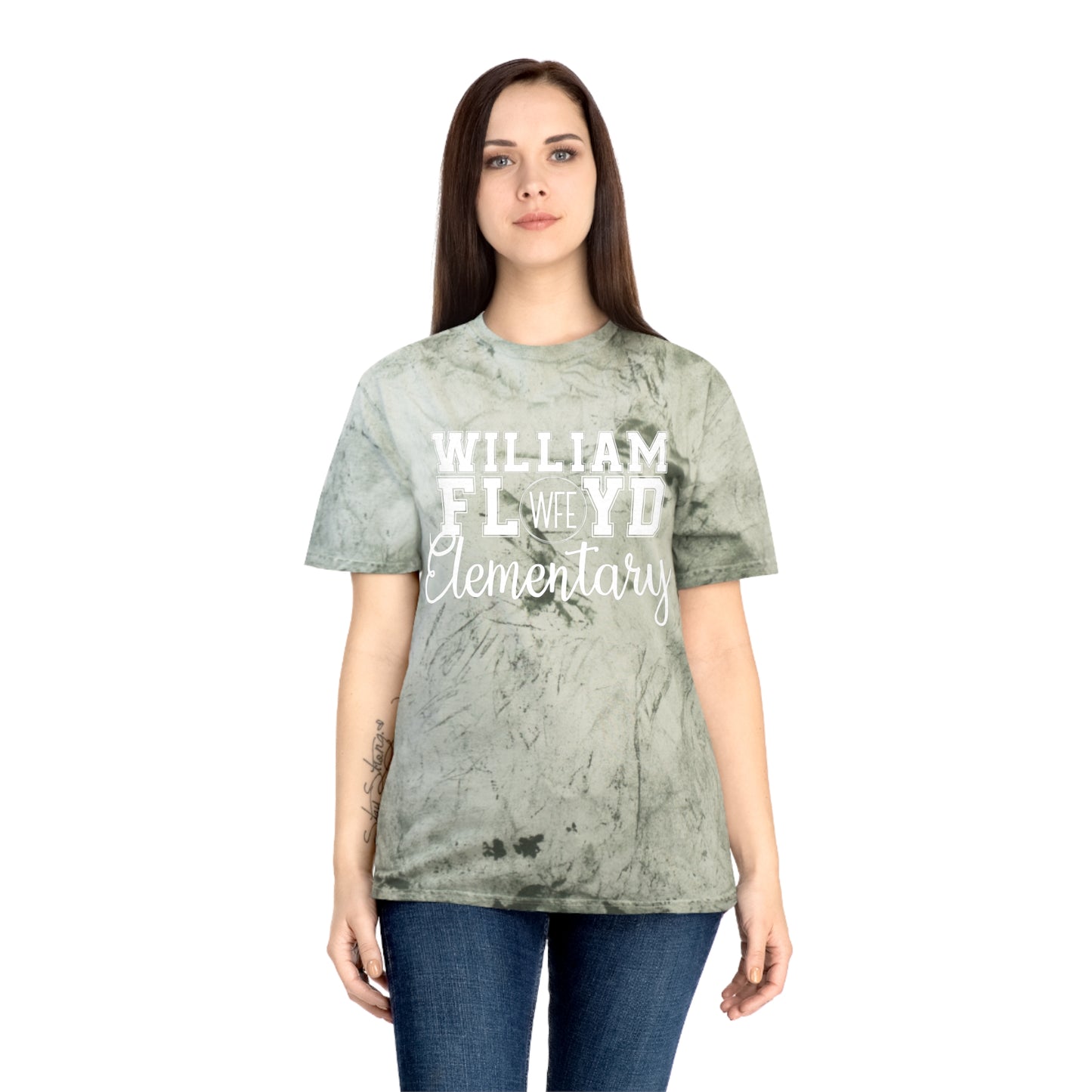 WFE Family Logo- Color Blast T-Shirt - Fern Design