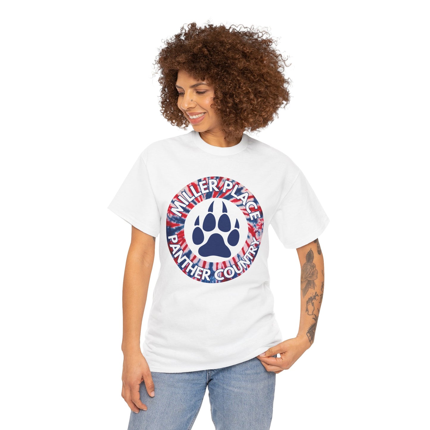 Miller Place Panther Country - Tie Dye Unisex Tee