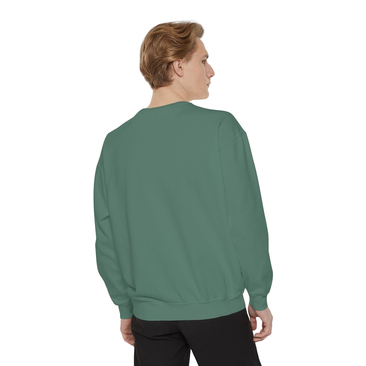 Woodhull- Embroidered Garment-Dyed Unisex Sweatshirt