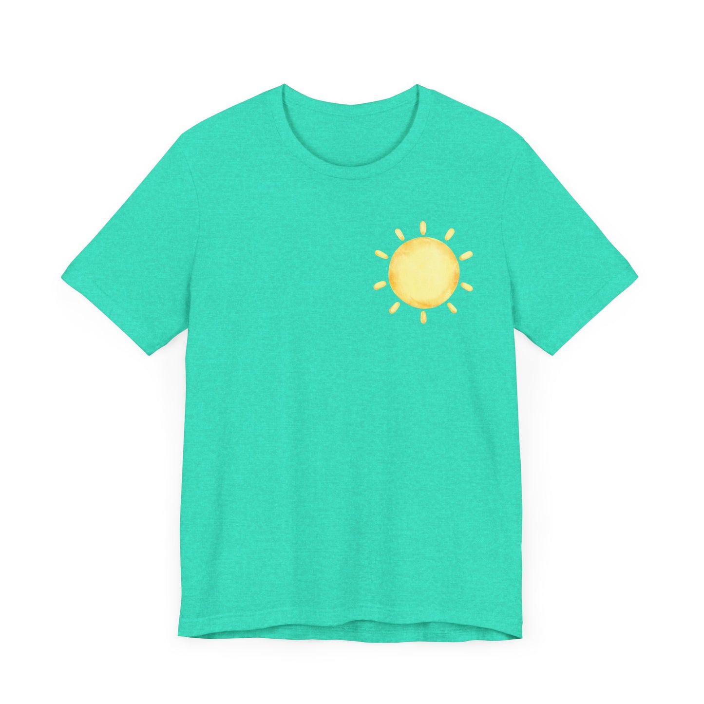 Sunny Vibes Tee - Here Comes the Sun, Unisex Tee, Summer T-Shirt
