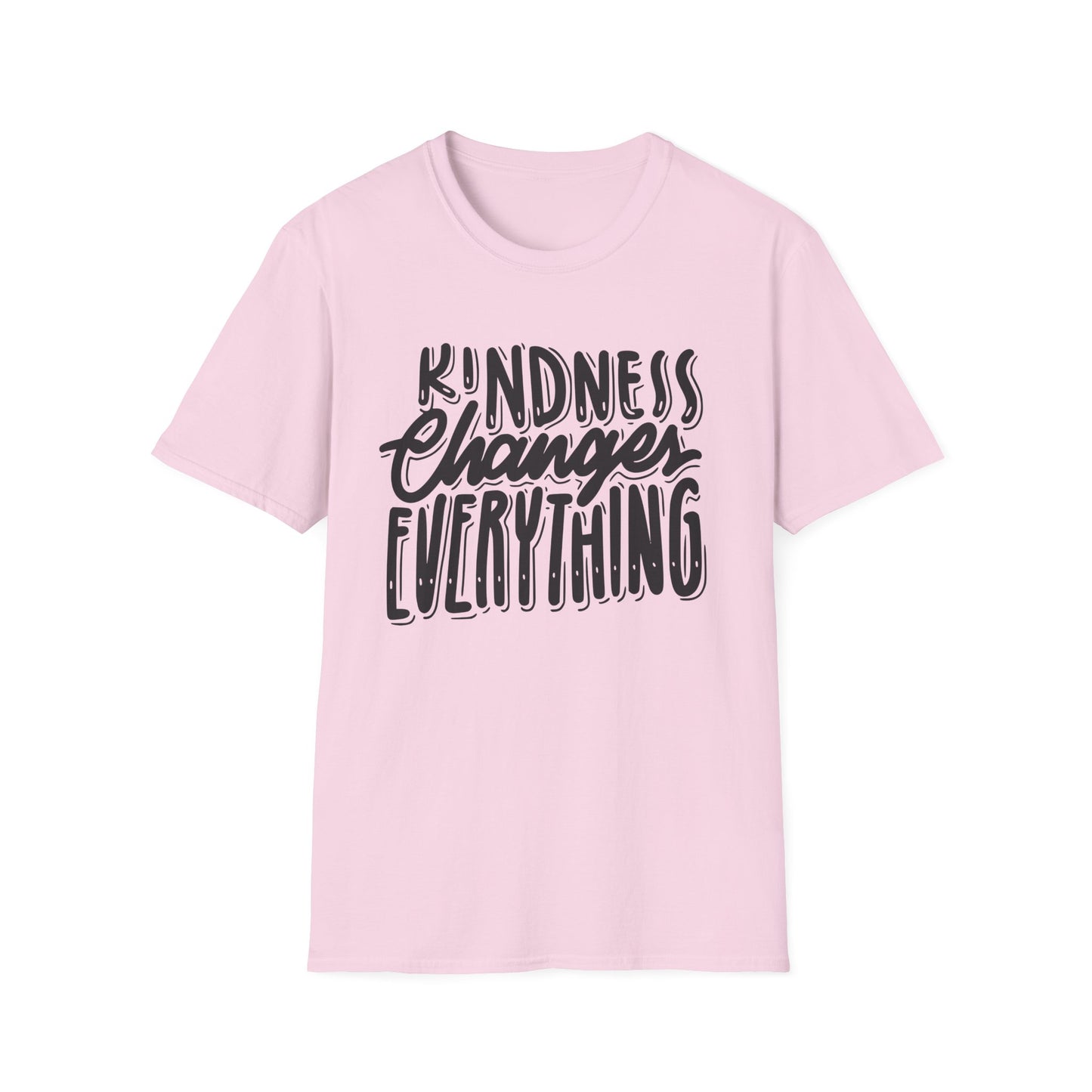 Kindness Changes Everything T-Shirt, Unisex Softstyle Tee