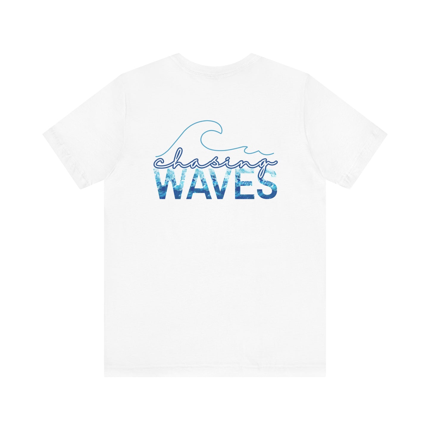 Chasing Waves -- Unisex Summer Shirt, Beachwear, Vacation Top, Summer Nights Apparel