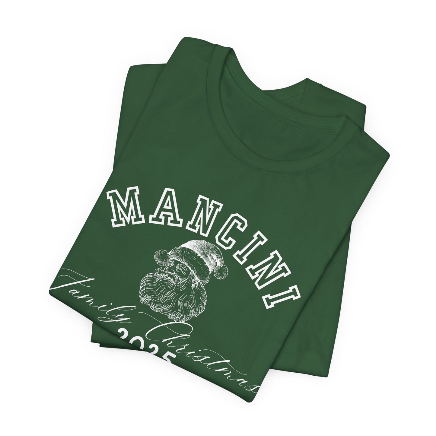 FAMILY CHRISTMAS- SANTA- Unisex Jersey Short Sleeve Tee