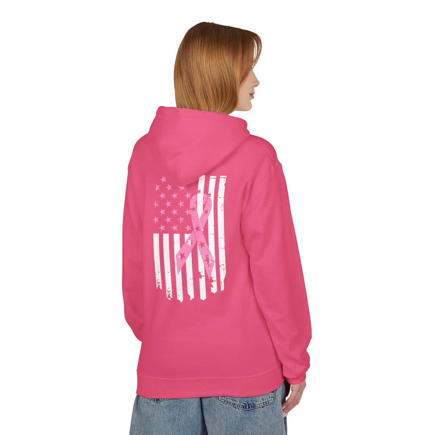 Breast Cancer Awareness Hoodie | Softstyle Fleece