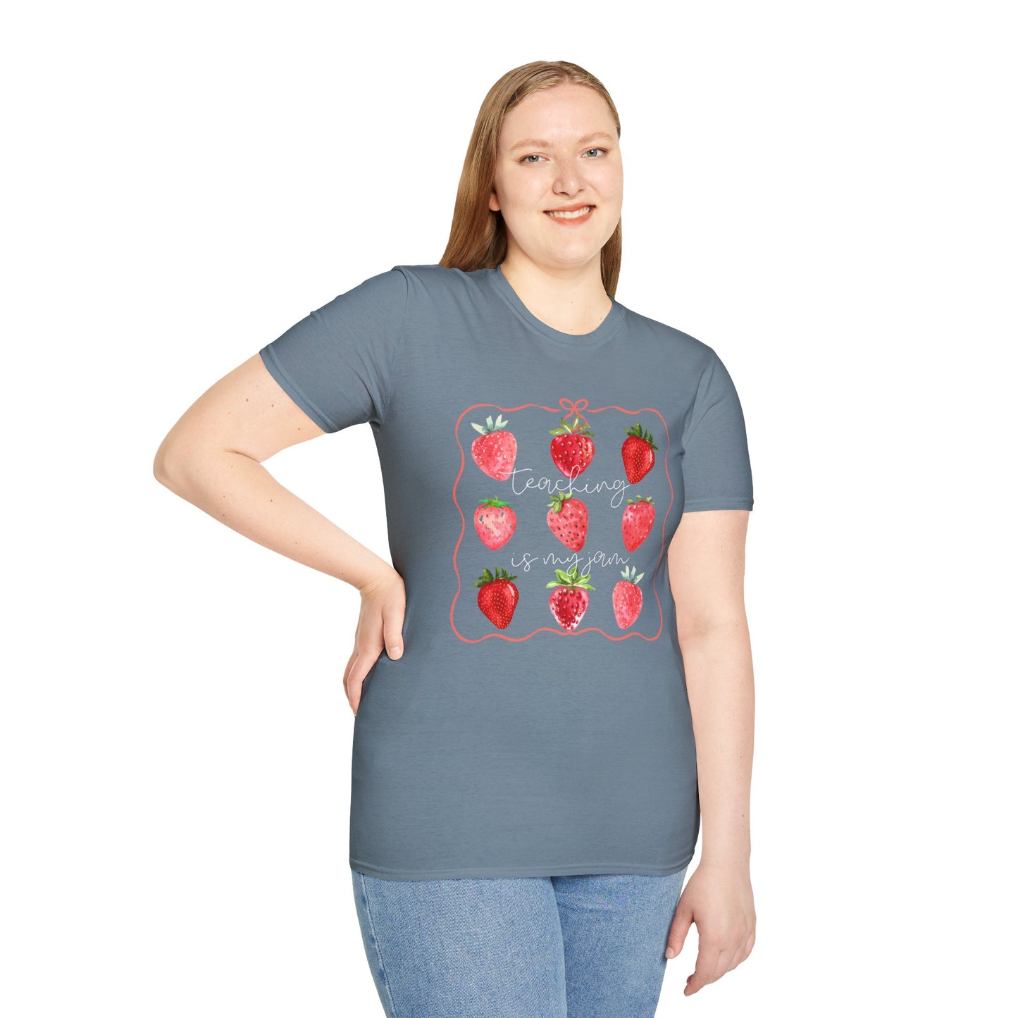 Teaching is my Jam- Unisex Softstyle T-Shirt- Back to School