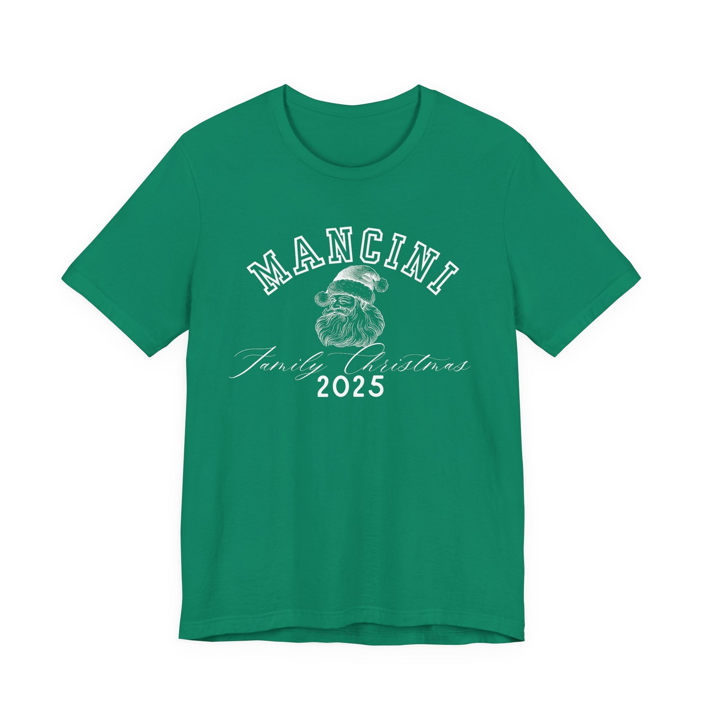 FAMILY CHRISTMAS- SANTA- Unisex Jersey Short Sleeve Tee