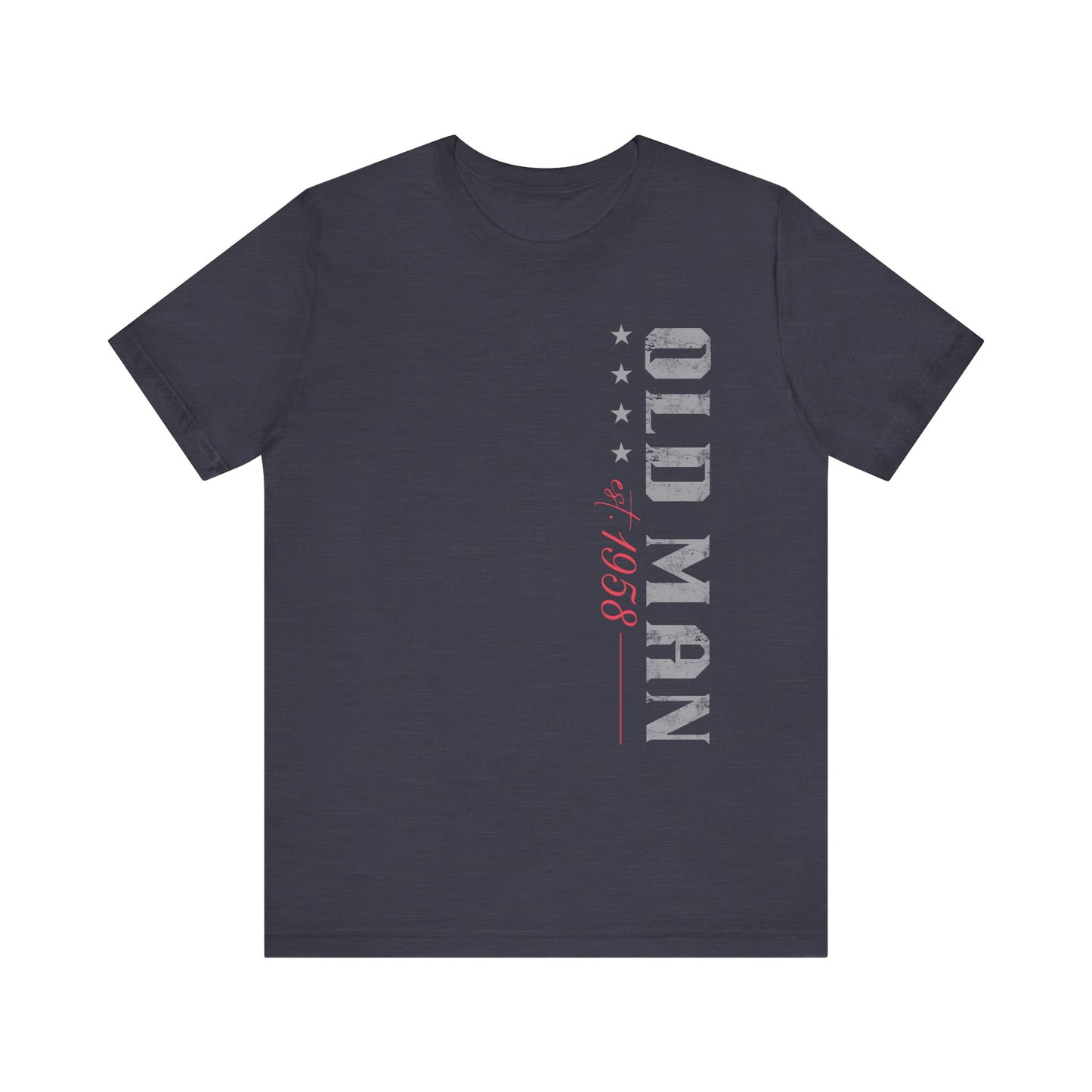 Old Man- American Flag Tee for Proud Dads or Grandpas