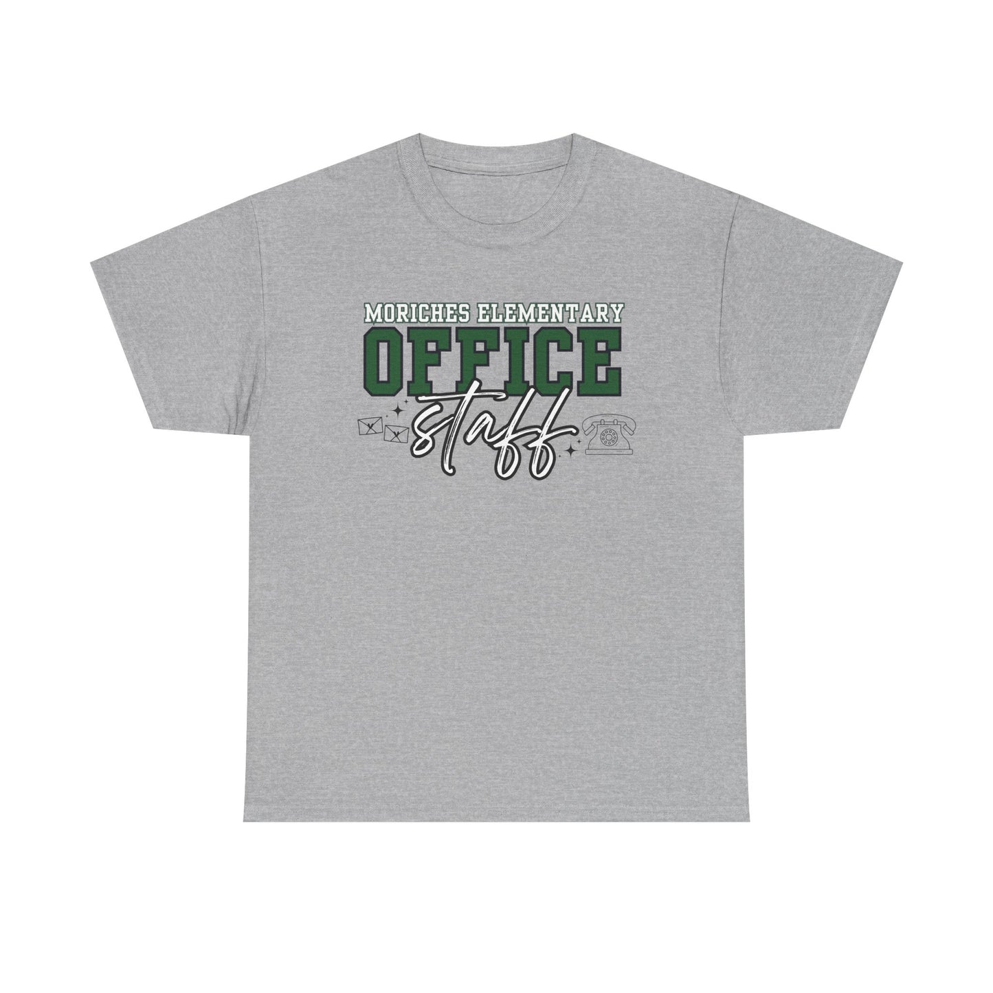 Moriches Office Staff Unisex Heavy Cotton Tee - Heart & Soul of Moriches Design