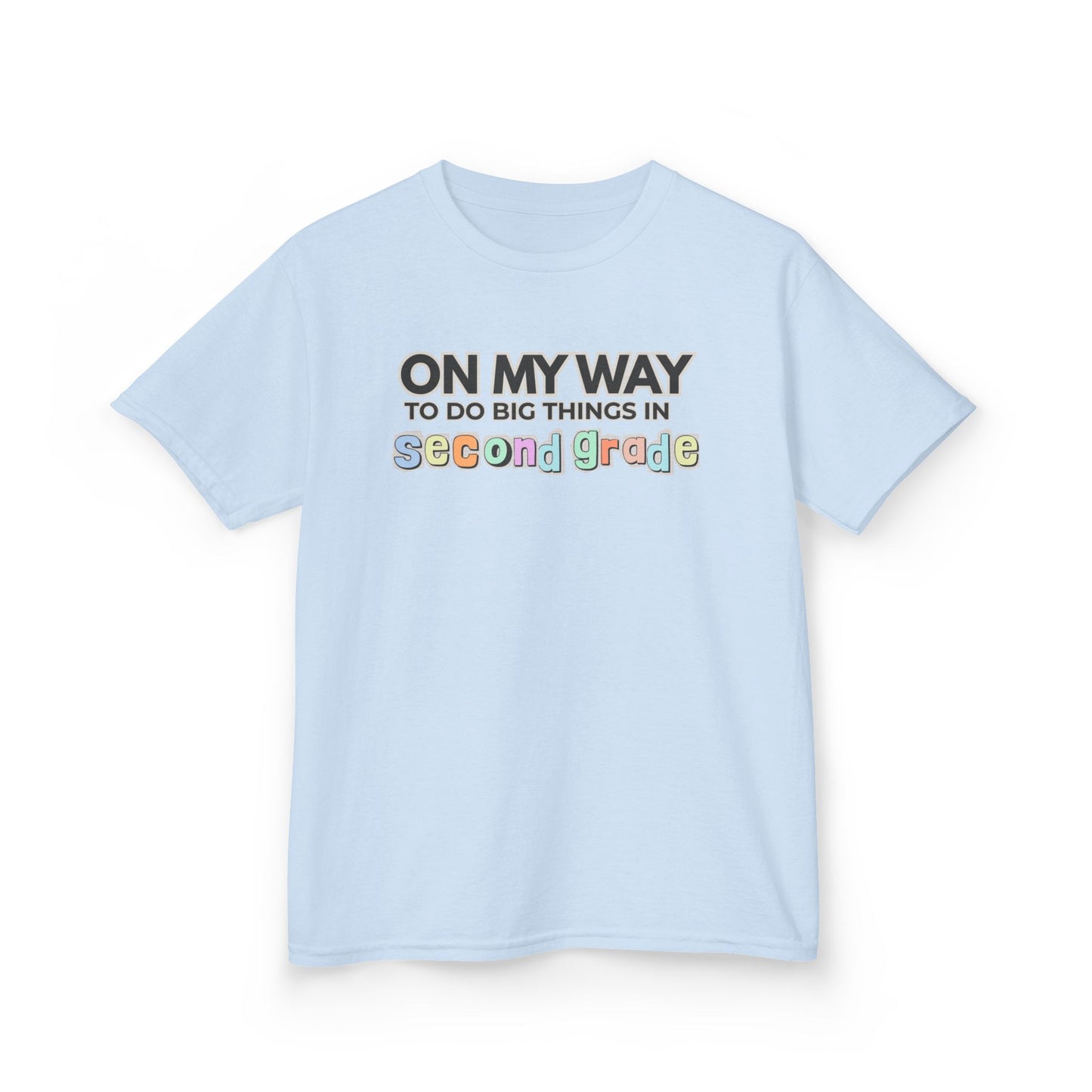 Big Things in 2nd Grade- Kids Back to School Shirt