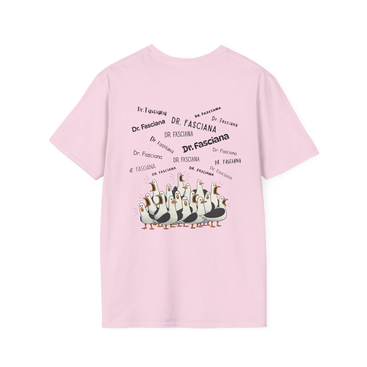 Dr. Fasciana- Seagull Crew Graphic T-Shirt — Personalized