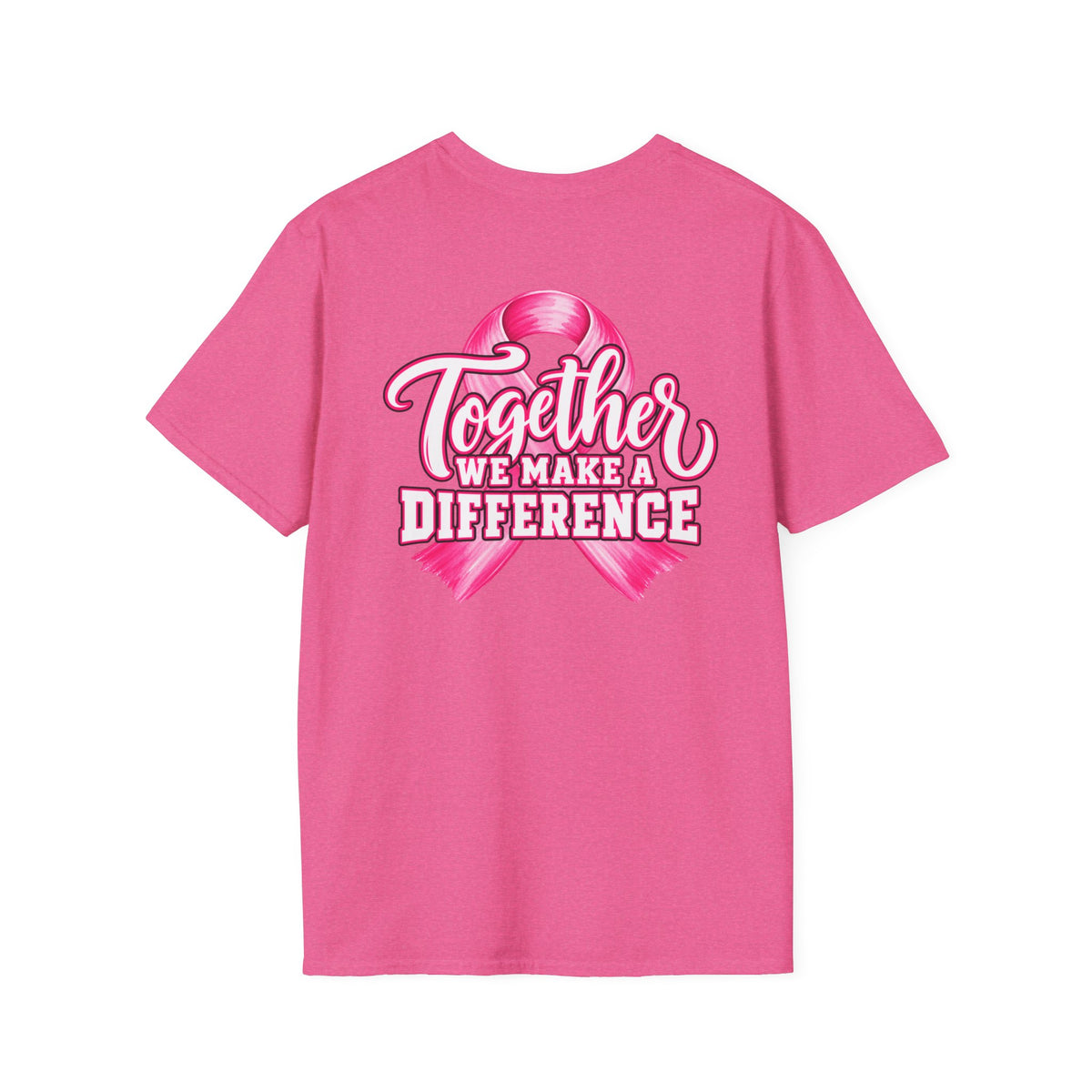 Woodhull-Breast Cancer Awareness Tee, Unisex Softstyle T-Shirt