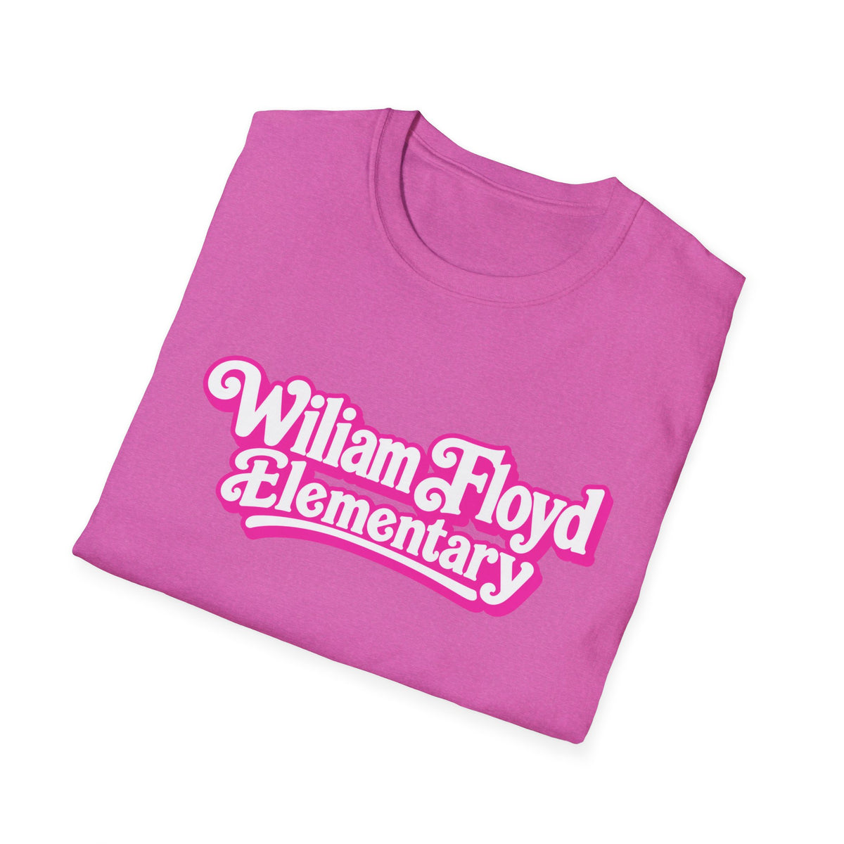 WFE Barbie-Breast Cancer Awareness Tee, Unisex Softstyle T-Shirt