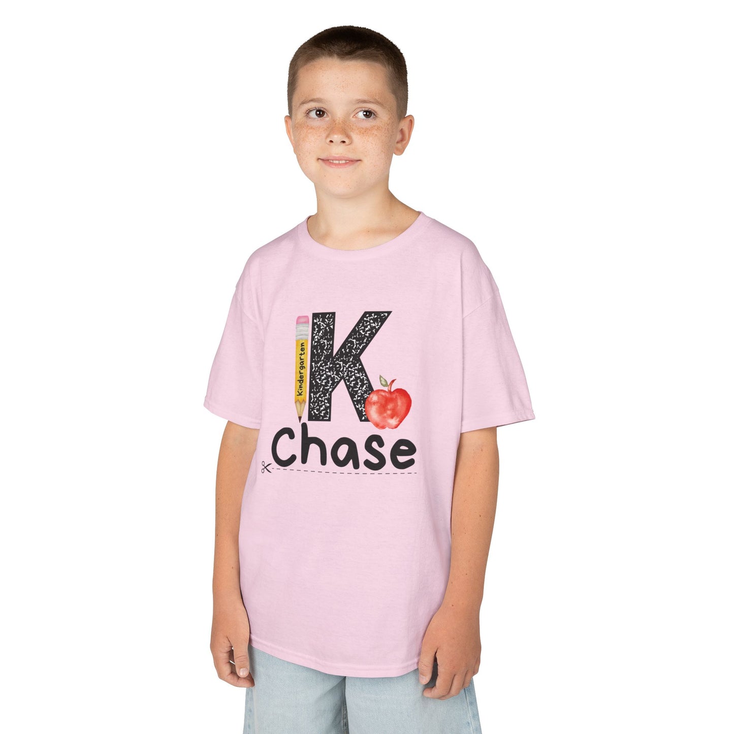 Kindergarten- Personalized Kids Tee - Back to School