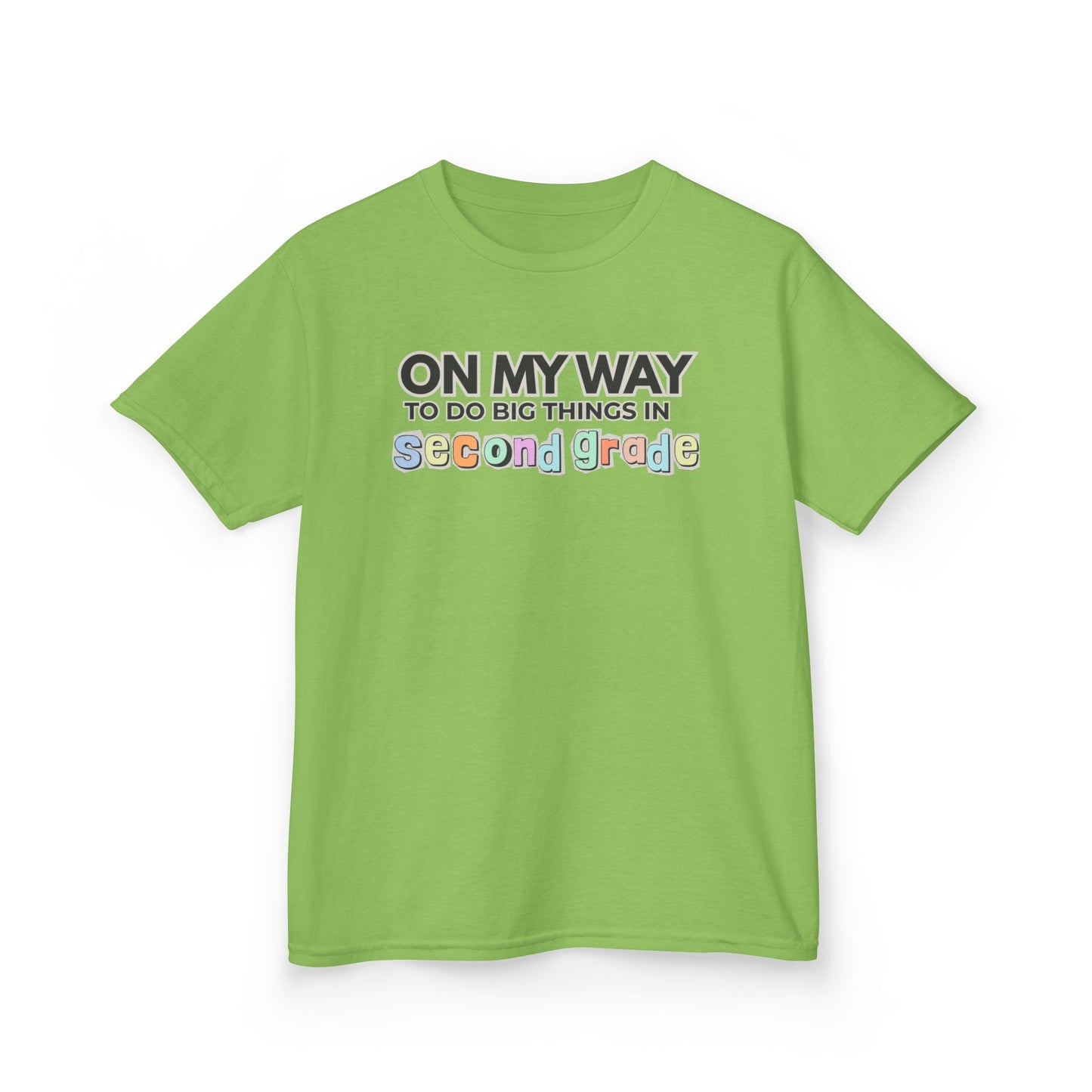 Big Things in 2nd Grade- Kids Back to School Shirt