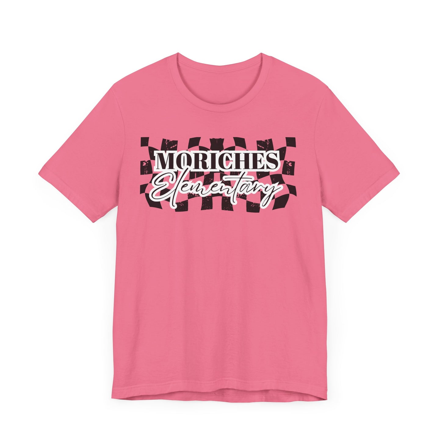 Moriches Checkered Logo Unisex Jersey Tee