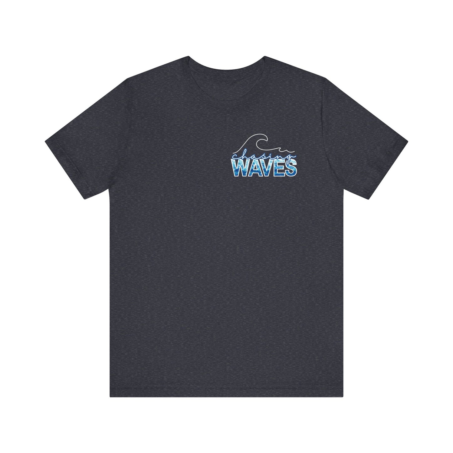 Chasing Waves -- Unisex Summer Shirt, Beachwear, Vacation Top, Summer Nights Apparel