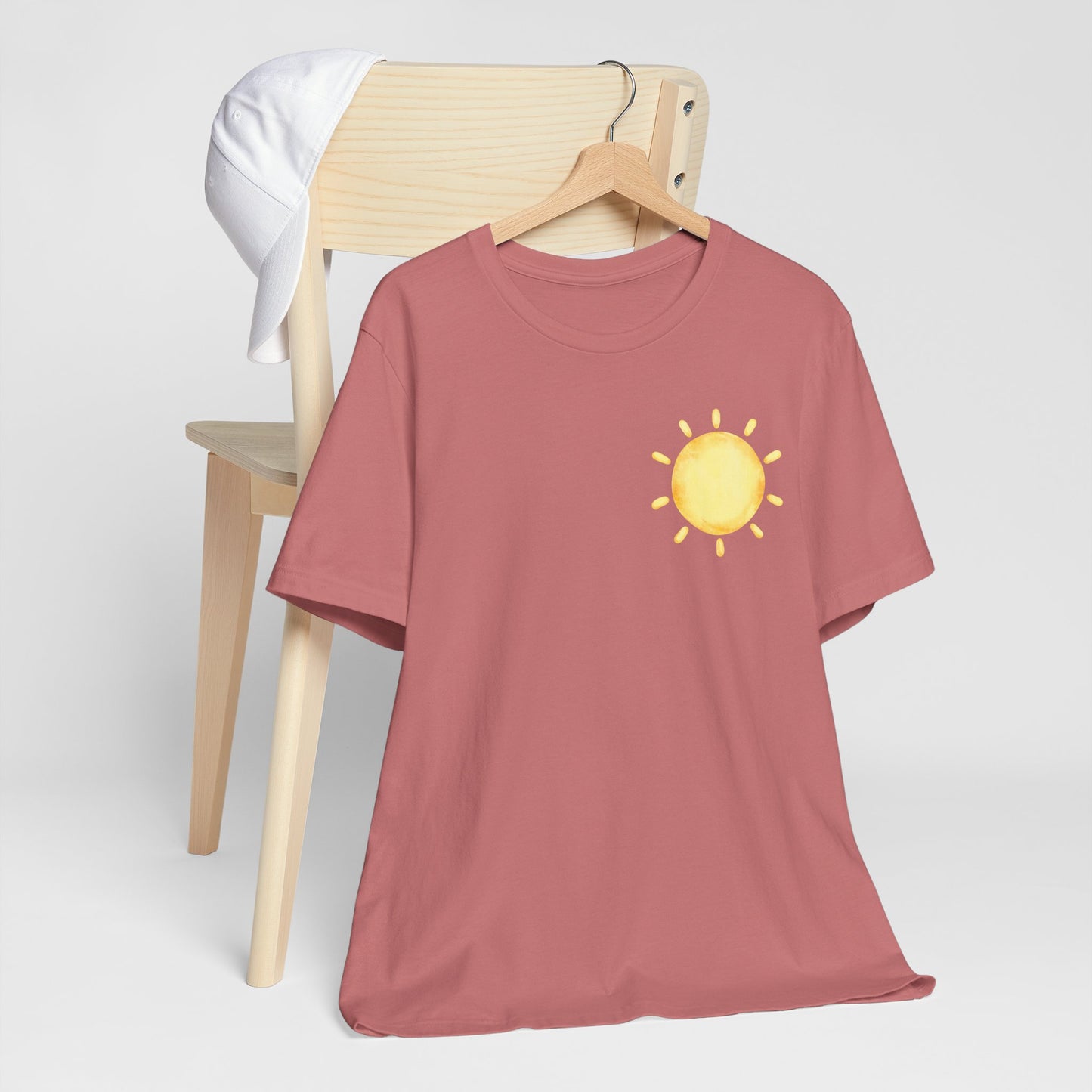 Sunny Vibes Tee - Here Comes the Sun, Unisex Tee, Summer T-Shirt