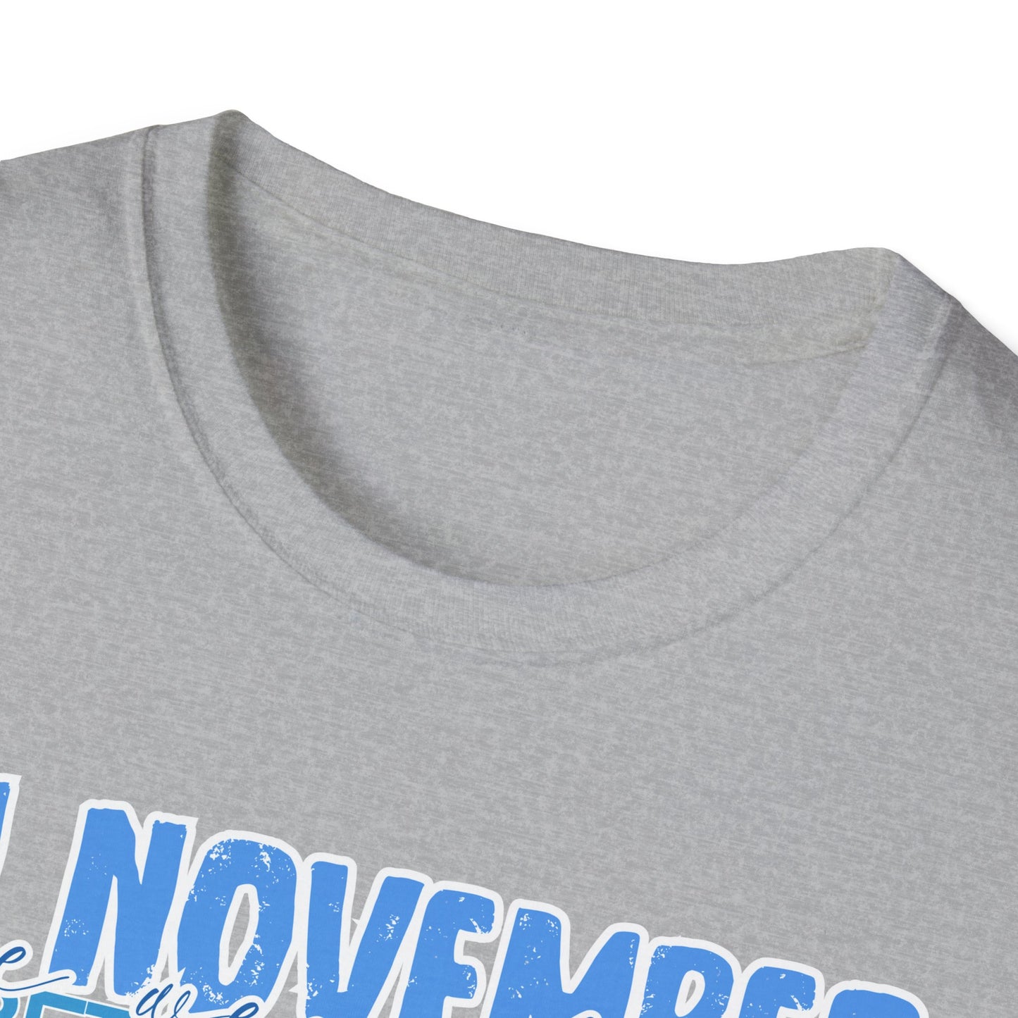 Diabetes Awareness- November- Unisex Softstyle T-Shirt