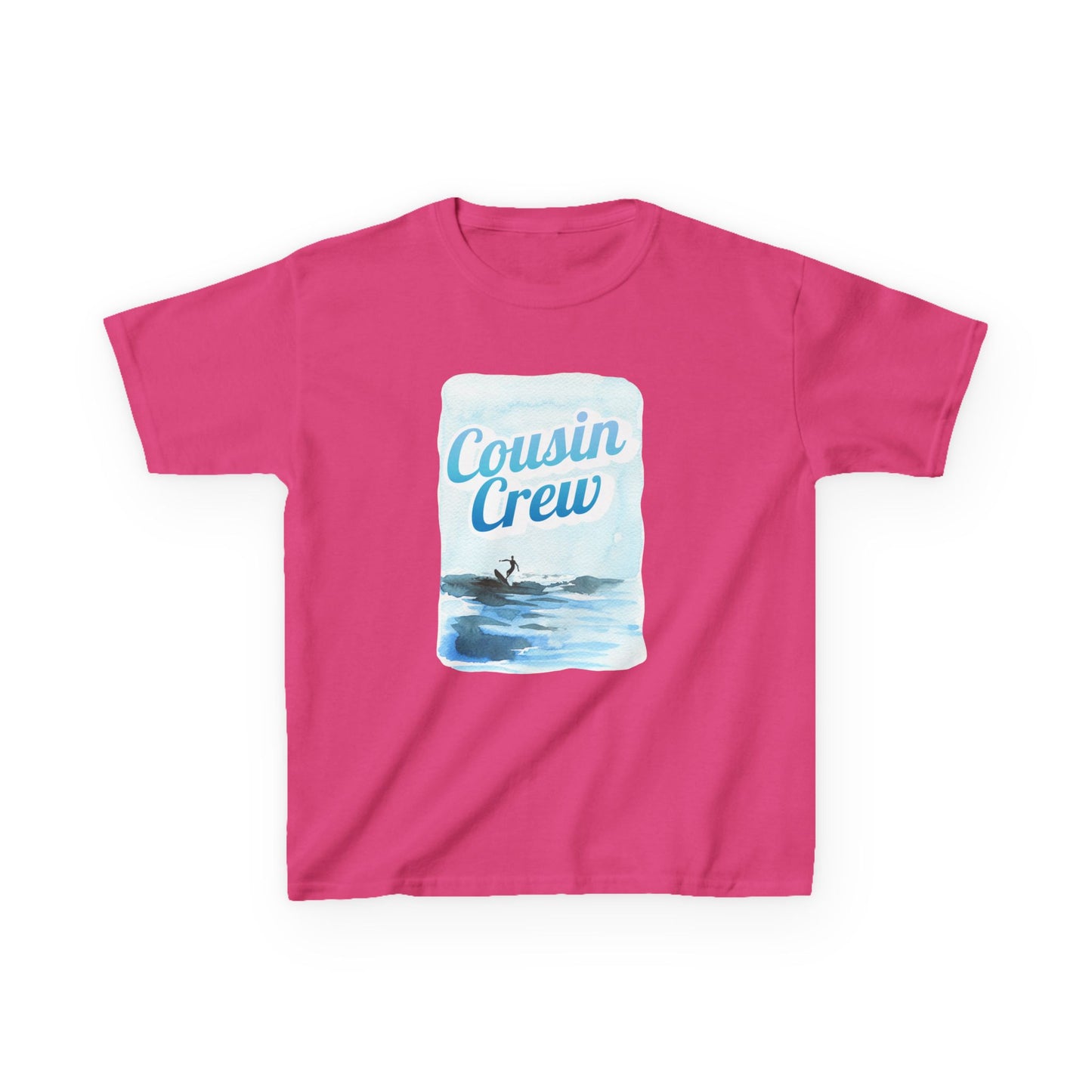 Cool Cousin Crew Kids Tee - Summer Fun, Family Gatherings, Beach Days, Mini Collection
