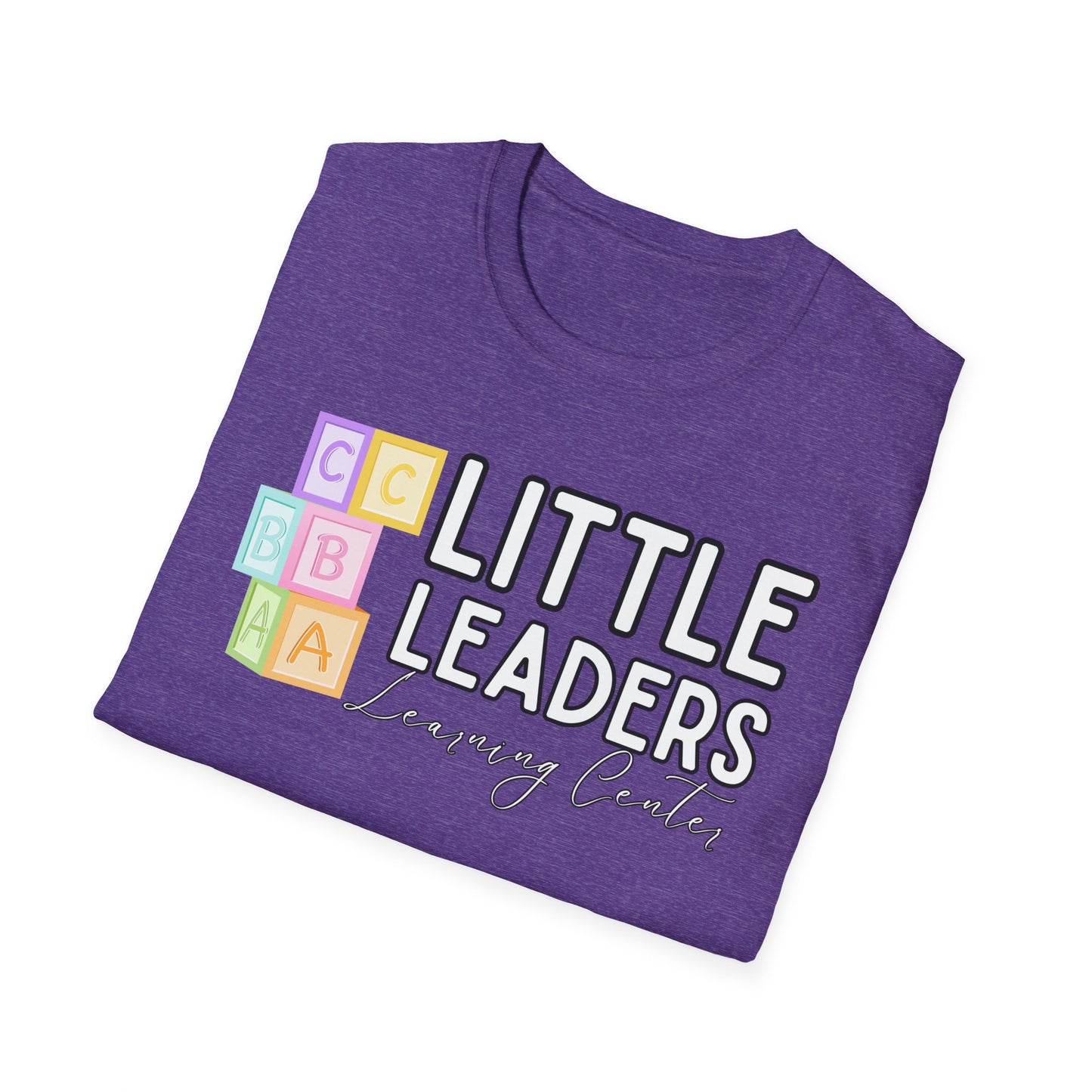 Little Leaders w/ Blocks Design Unisex T-Shirt