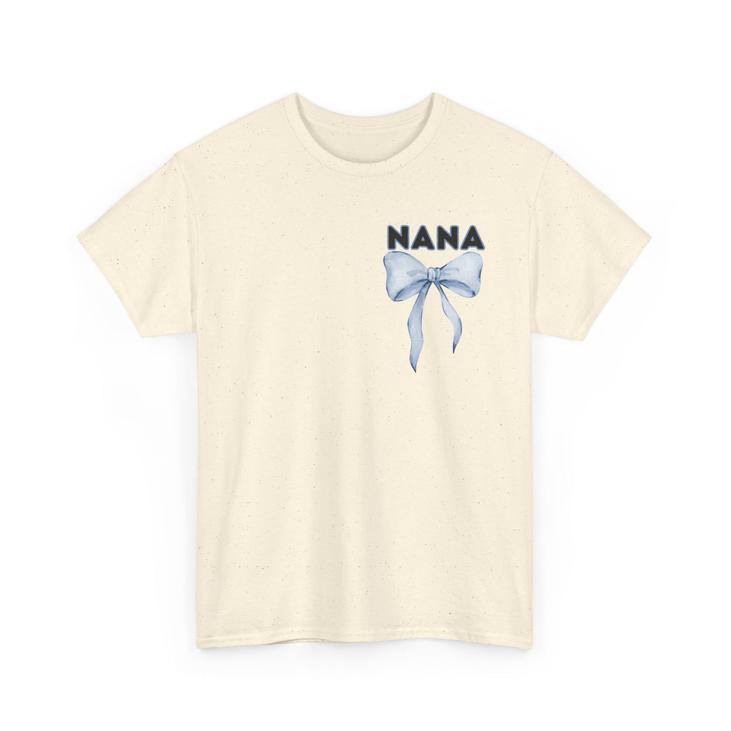 Nana Blue Bow Unisex Heavy Cotton Tee - Simply the Best