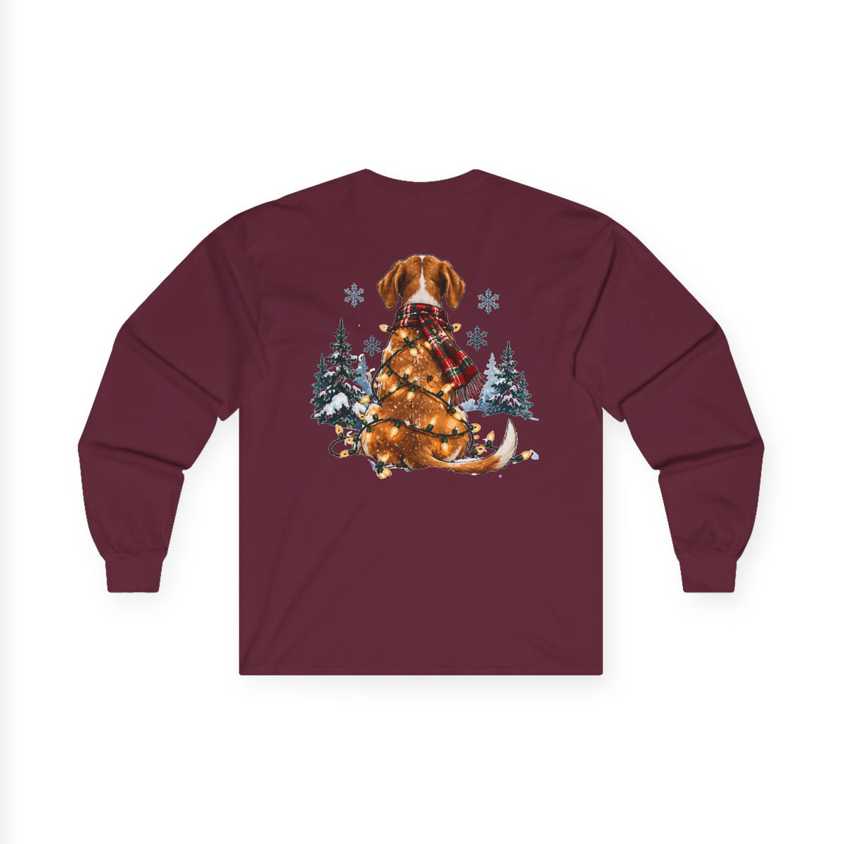 Holiday "Hound + Home" Long Sleeve Tee
