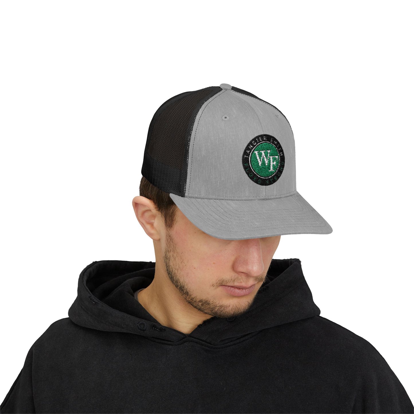 Tangier Smith Logo Snapback Trucker Cap - Stylish & Comfortable Hat for Outdoor Adventures
