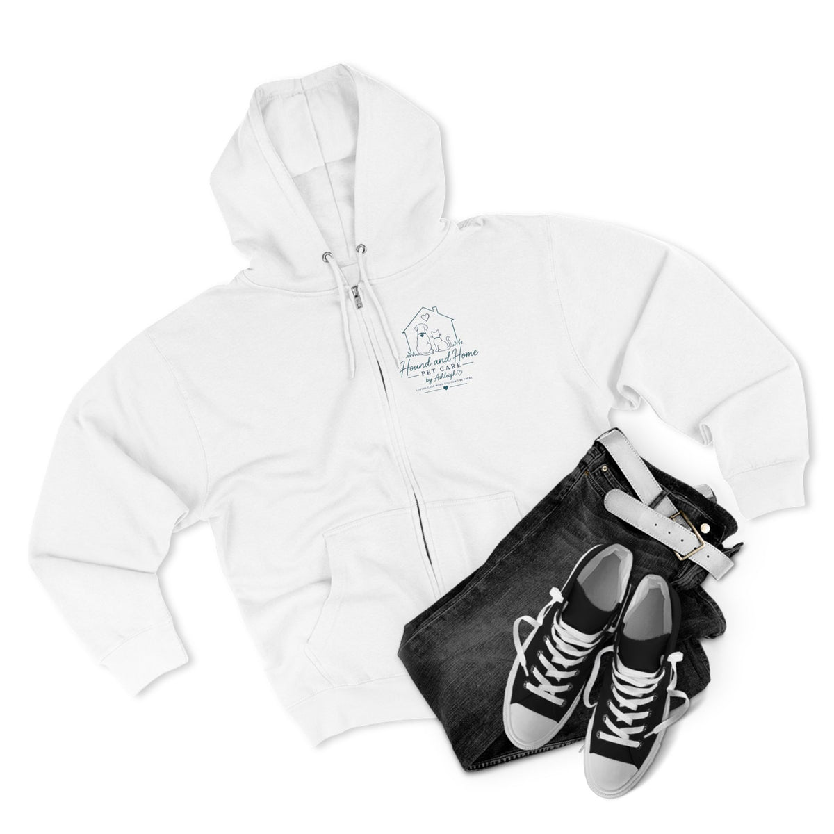 Ashleigh— Hound and Home Personalized Zip Up