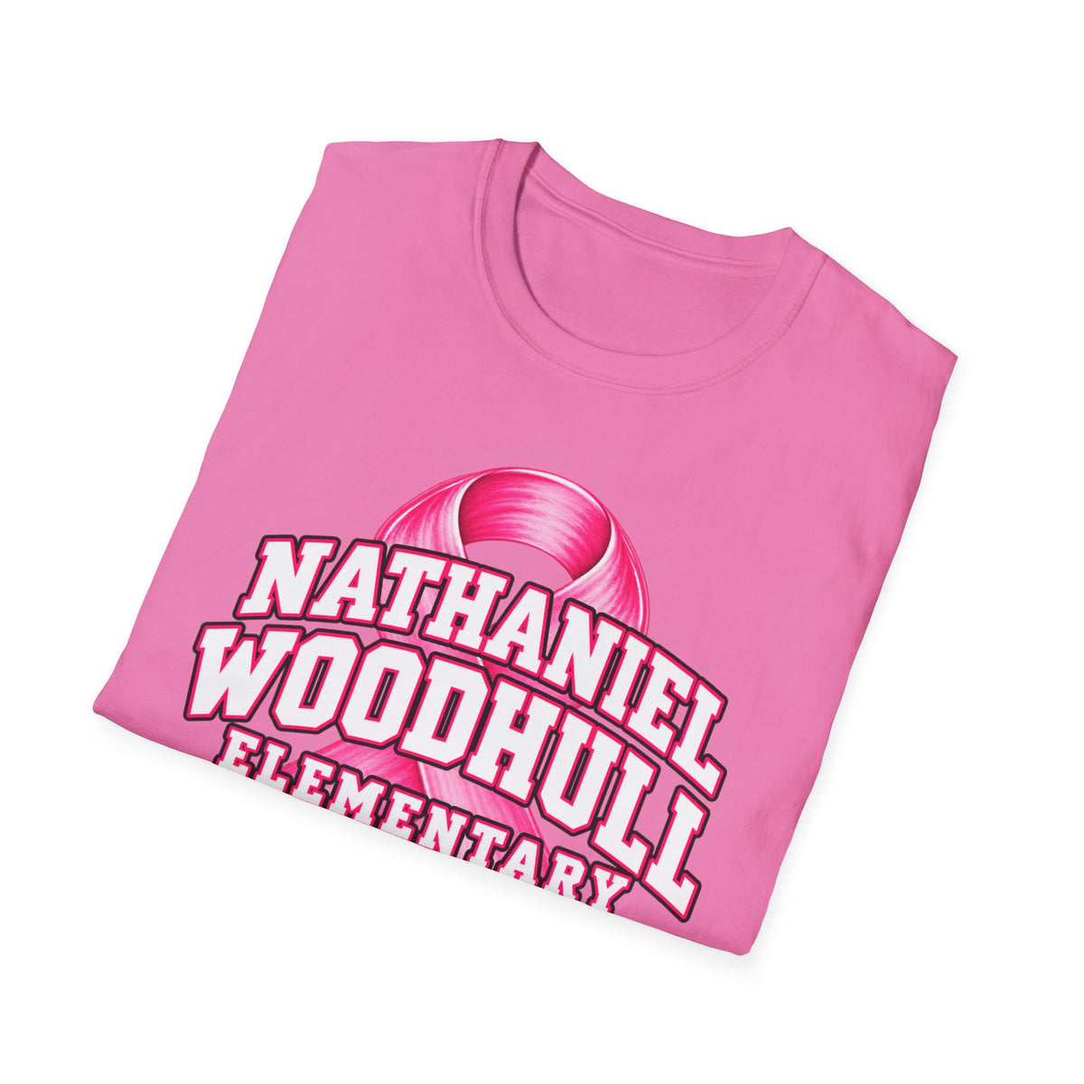 Woodhull-Breast Cancer Awareness Tee, Unisex Softstyle T-Shirt