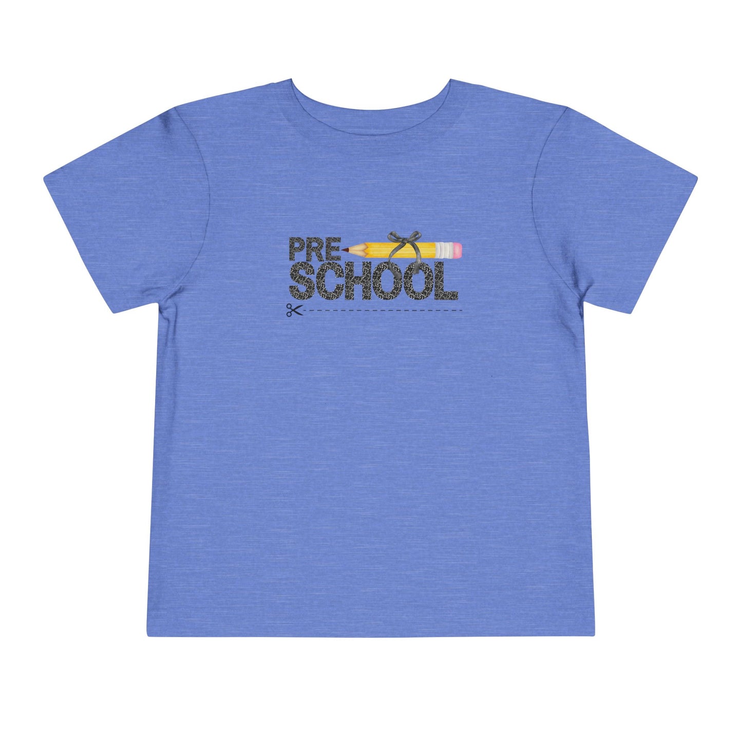 Preschool Girl Toddler Tee - Back to School Shirt for Kids