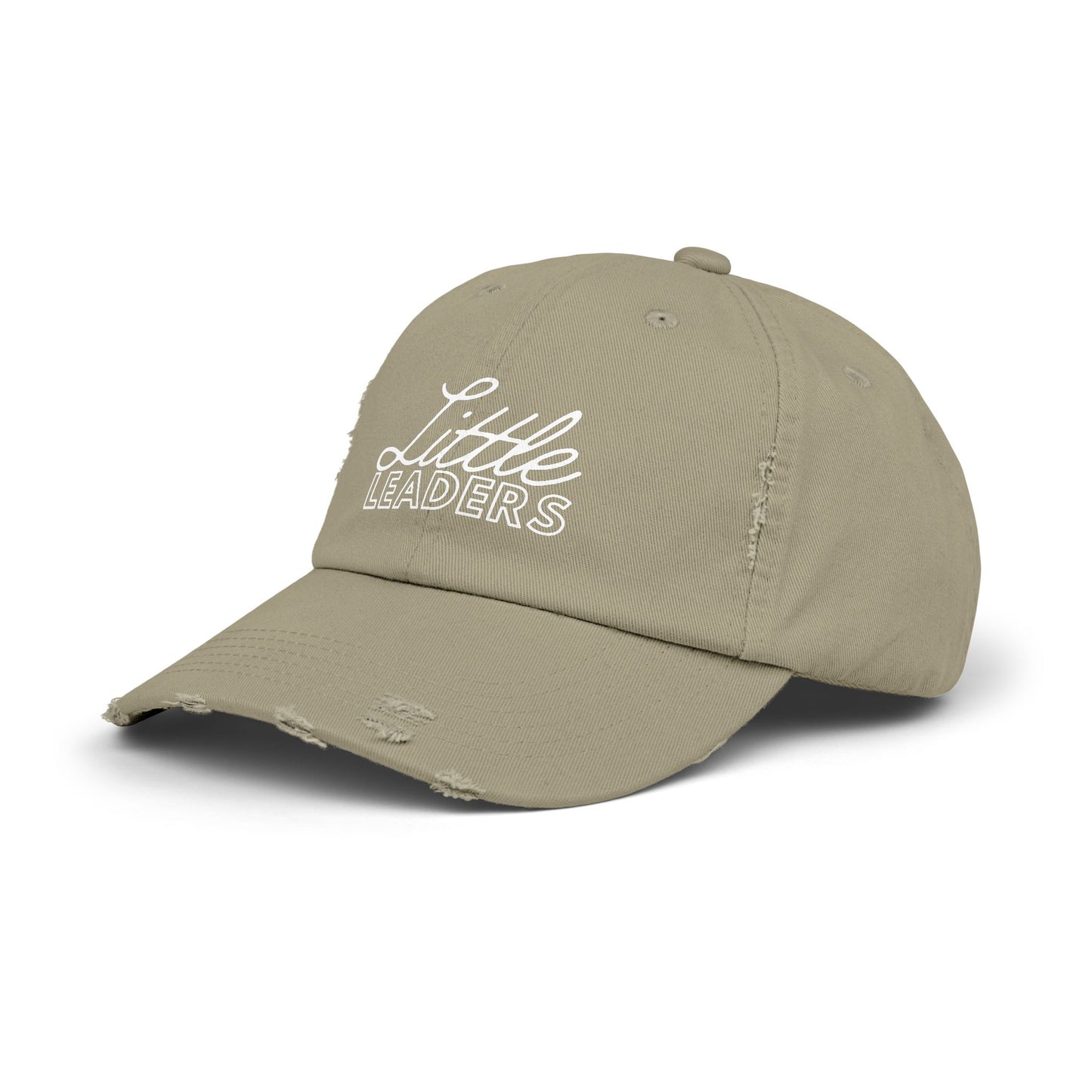 Little Leaders Unisex Distressed Baseball Cap