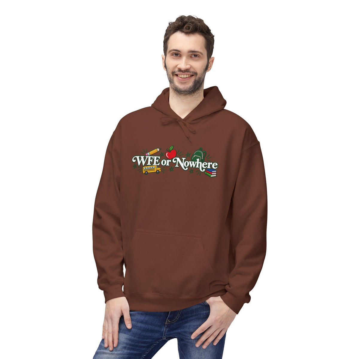 "WFE or Nowhere" with Supplies Hoodie